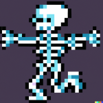 DALL·E 2022-11-28 22.06.07 - skeleton monster 8 bit pixelart 16 by 16.png