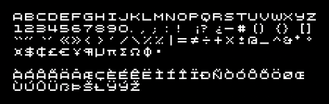 Free Font for On-Screen Text | NESMakers